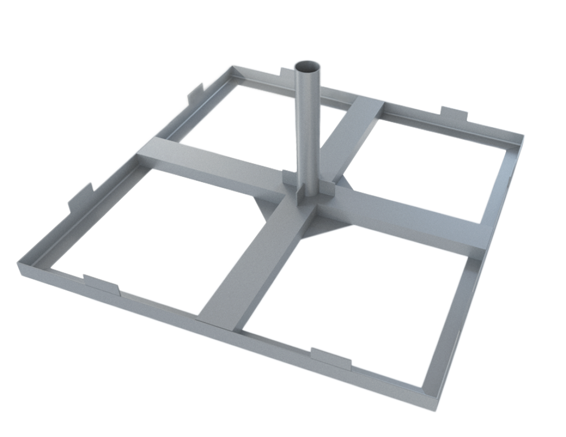 Основание под плиты 500*500 мм